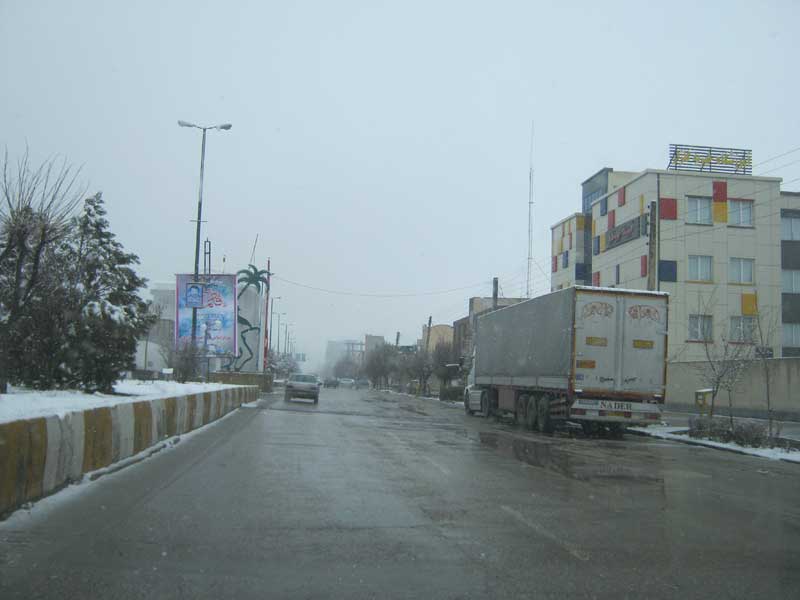 ورودی شهر بازرگان